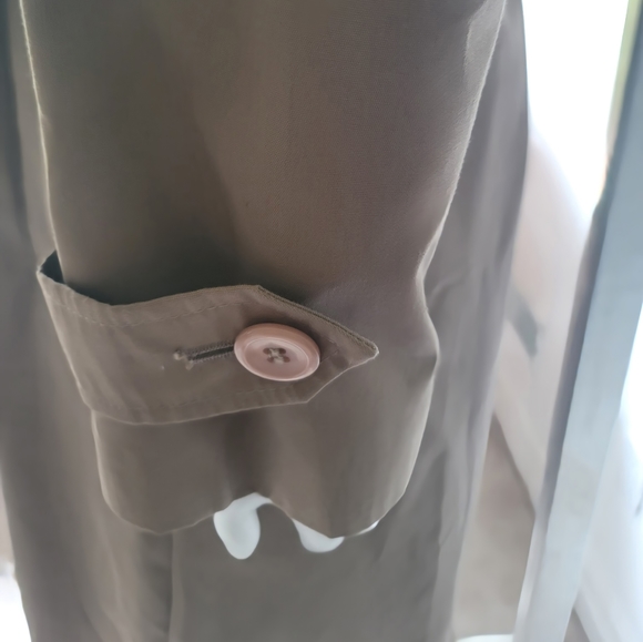 Vintage Tradition Sears Double-Breasted Trench Coat Size 10 - Picture 3 of 13